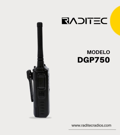 Radio de comunicación Raditec DGP-750